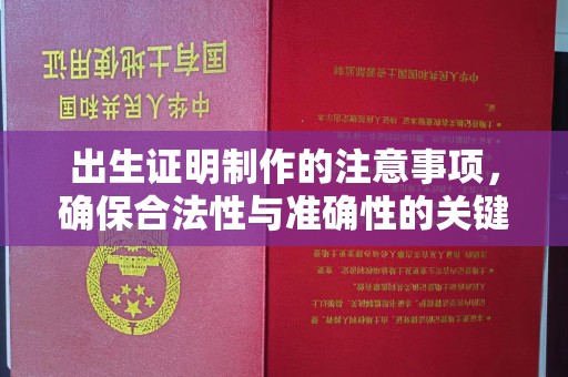 南湖出生证明制作的注意事项，确保合法性与准确性的关键步骤